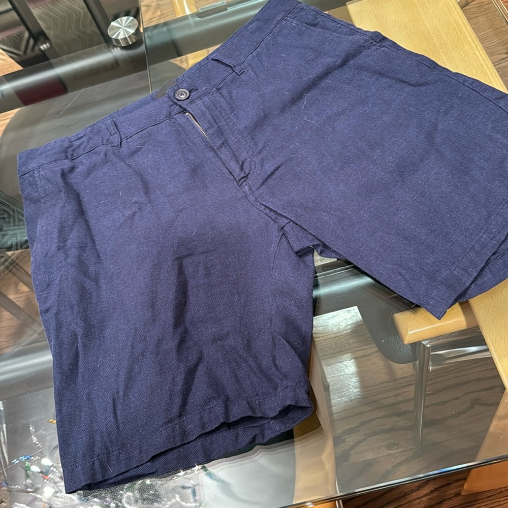 Armani Exchange Navy Shorts